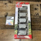 Vintage Gi Joe 5 set Metal Diecast Vehicle Dog Tag Ford GP Military Pumper