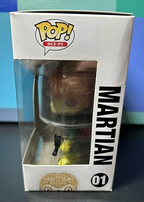 FUNKO POP ! MARTIAN 01 VINYL FIGURE MARS ATTACKS POP SCI-FI | eBay