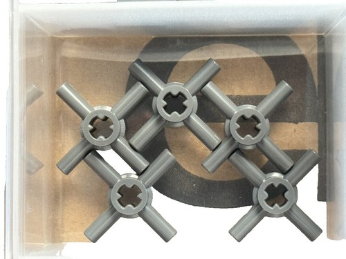 NEW LEGO® Train 2 x Technic Black Cross Axle 6L Spare Part