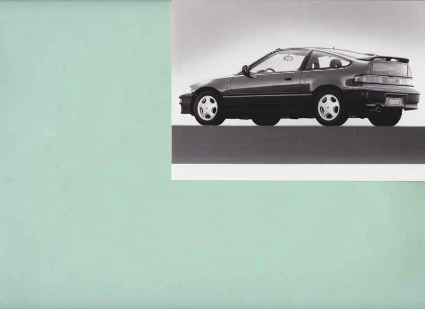 photo de presse / press photo original Honda CRX 1988 - Photo 1/1