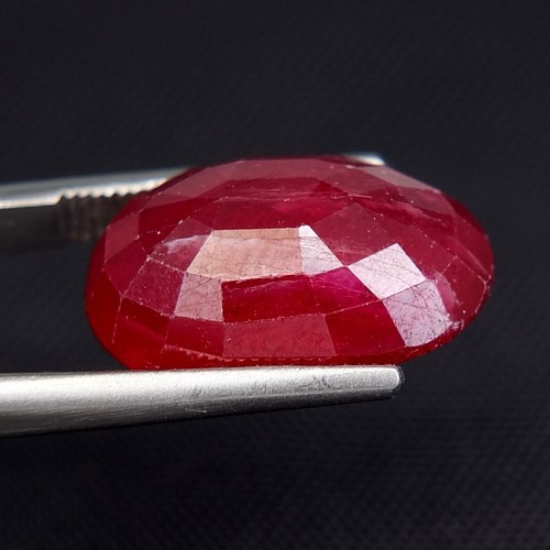SHOLA Genuine 12.78 Ct Natural Red Ruby Huge From Madagascar - Picture 2 of 5