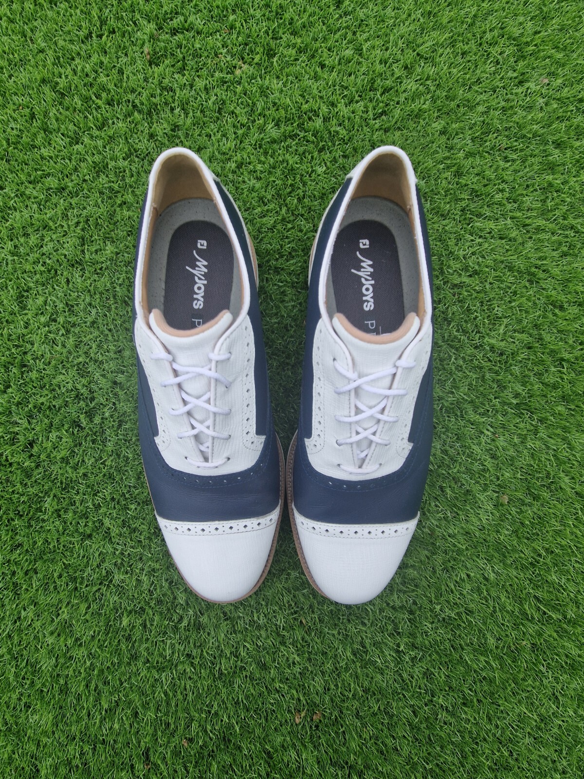 Footjoy Myjoys Premiere Series Tarlow Gents Golf Shoes SIZE 11 Wide UK