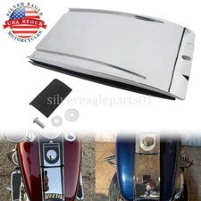 Fit For Harley Softail Fat Boy Heritage Lower Dash Tank Panel Extension Chrome