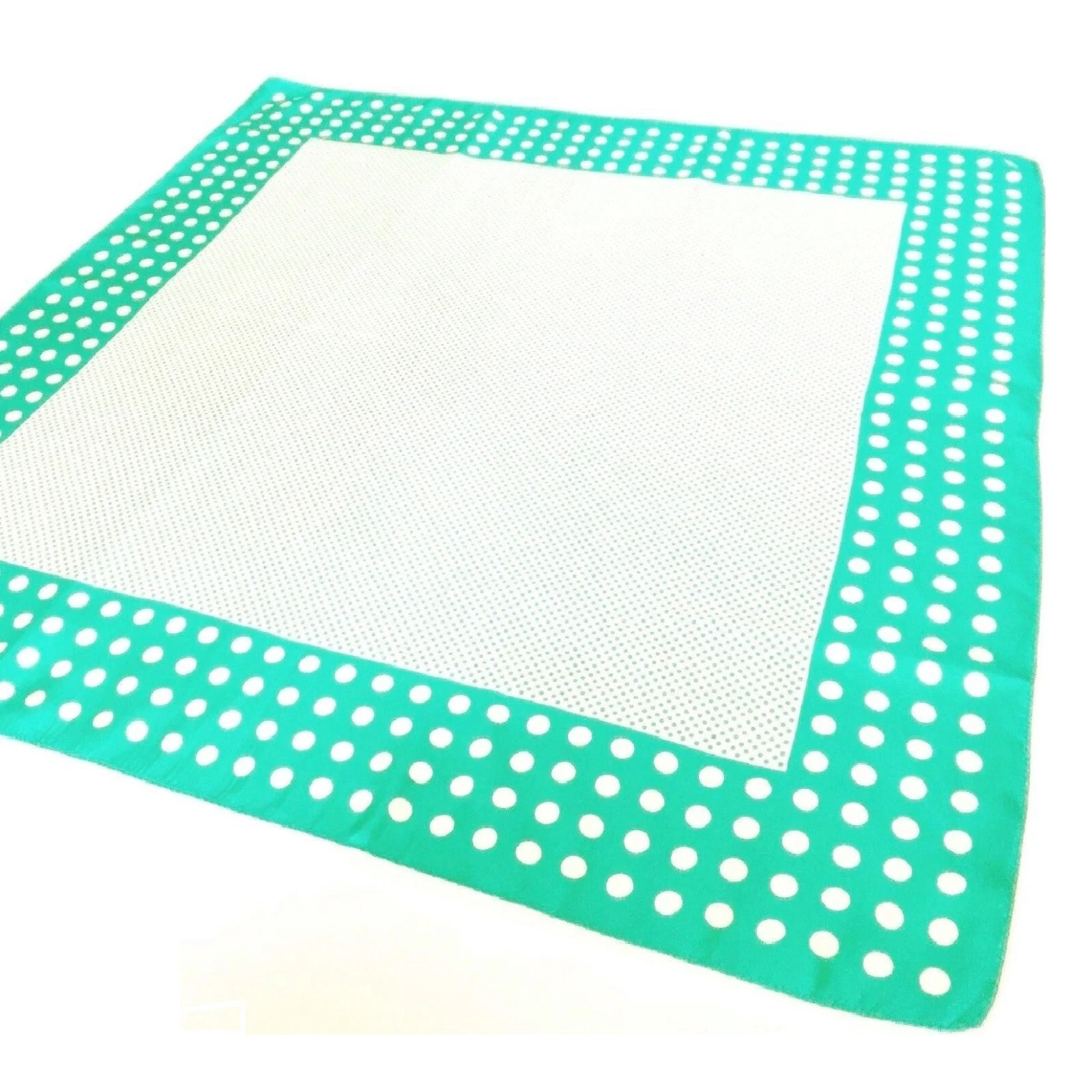 Foulard carré foulard mouchoir bandana vert 27