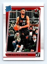 #299 2021-22 Chronicles Donruss Rated Rookie BASE * Omer Yurtseven RC Heat