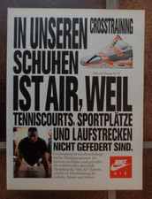 Nike Air Trainer SC III Schuhe Werbung bzw Reklame