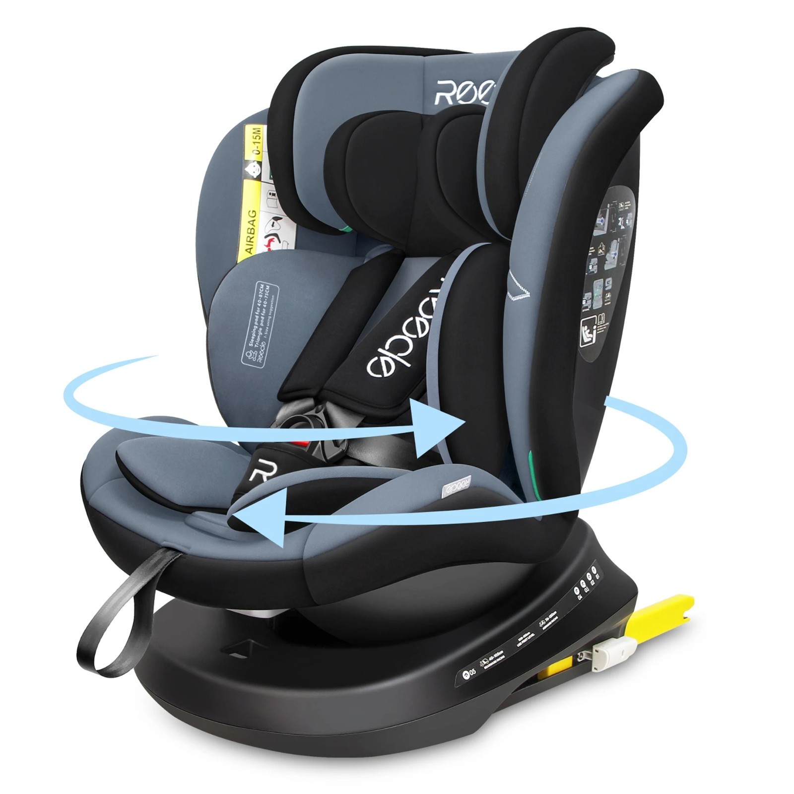 Siège auto 360 Reecle pour éviter le mal de dos lors de l'installation de bébé