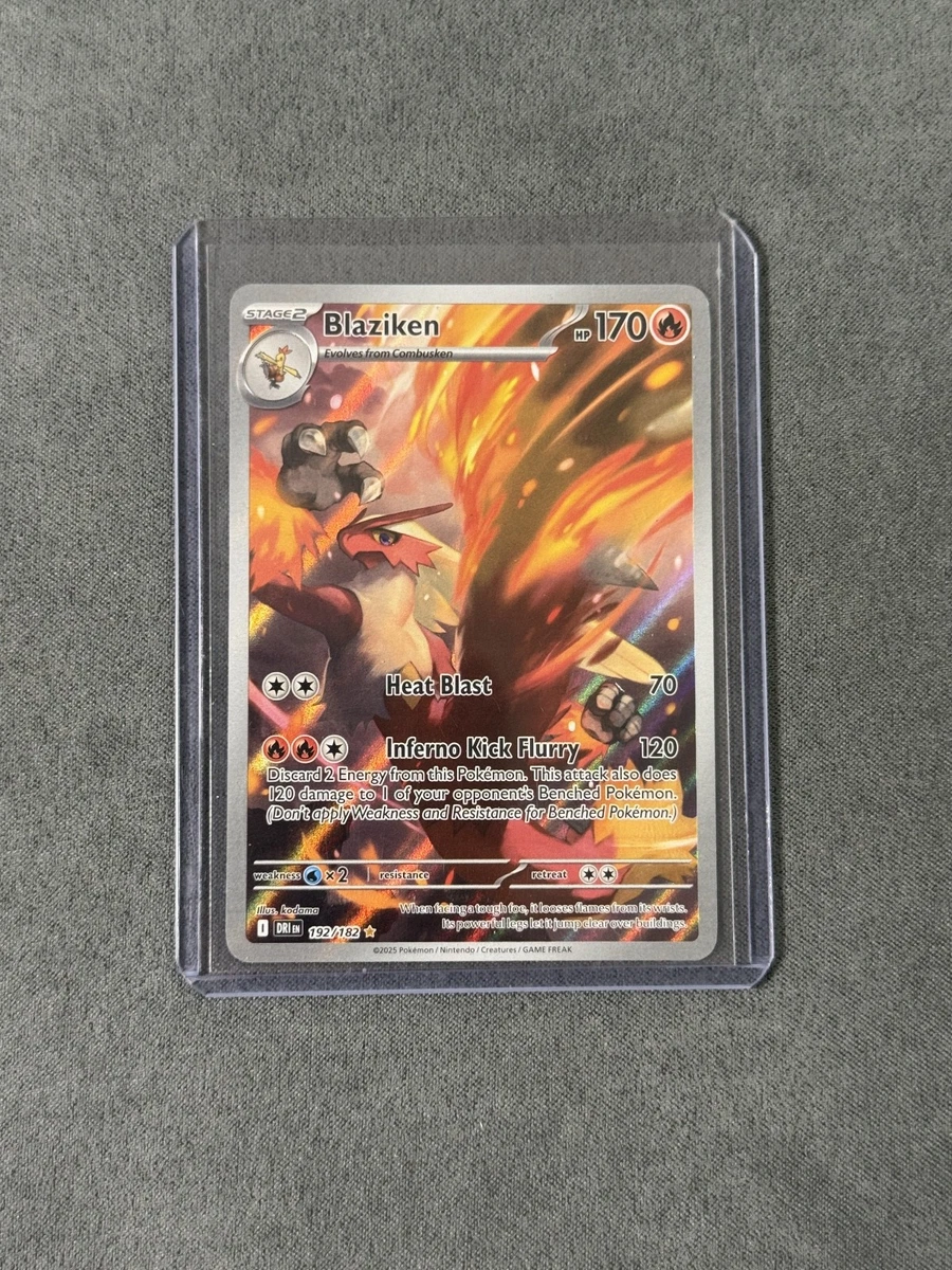 Blaziken Pokémon TCG Cards for sale | eBay