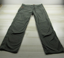 Wrangler Pants Mens 36x34  Green Riggs Ripstop Workwear Outdoor Utility Casual