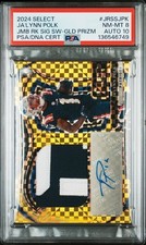 2024  SELECT JUMBO SIGNATURE SWATCHES JA'LYNN POLK GOLD PRIZM 1/10