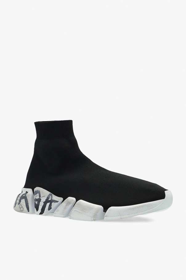 Balenciaga - Men - ‘Speed 2.0 LT’ sneakers with sock - Black image 4