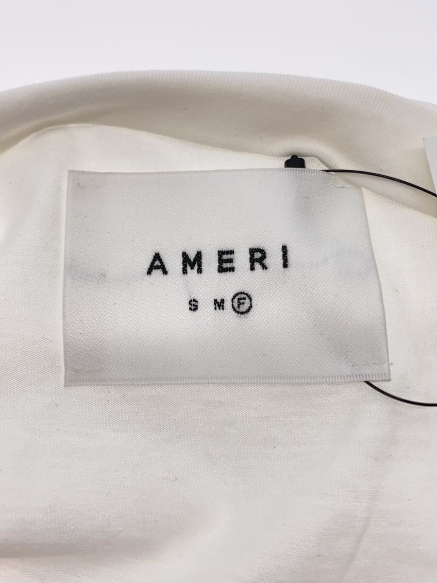 AMERI T-shirt, Free, Cotton, White, Solid Color, … - image 3