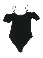 H M Women Black Bodysuit 4