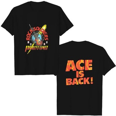 SALE! 1980s Ace Frehley Tour T-Shirt   Frehley s Comet Rock Soldiers Concert