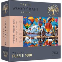 Trefl Wood Craft Origin Puzzle Farbige Luftballons 1000 Teile