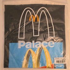 Palace x McDonalds Black Graphic Mens T-Shirt...