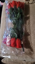 Bunches Of 10 X 2 Artificial Rose Bud Roses Bouquet Pack
