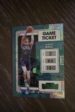 2021-22 Panini Contenders - LaMelo Ball #6 Game Ticket Greenice