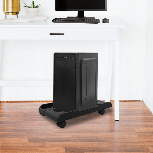 Computer-Host-Stand Büro Mobiler Computer-Tower-Halter Computerständer - Photo 11/12