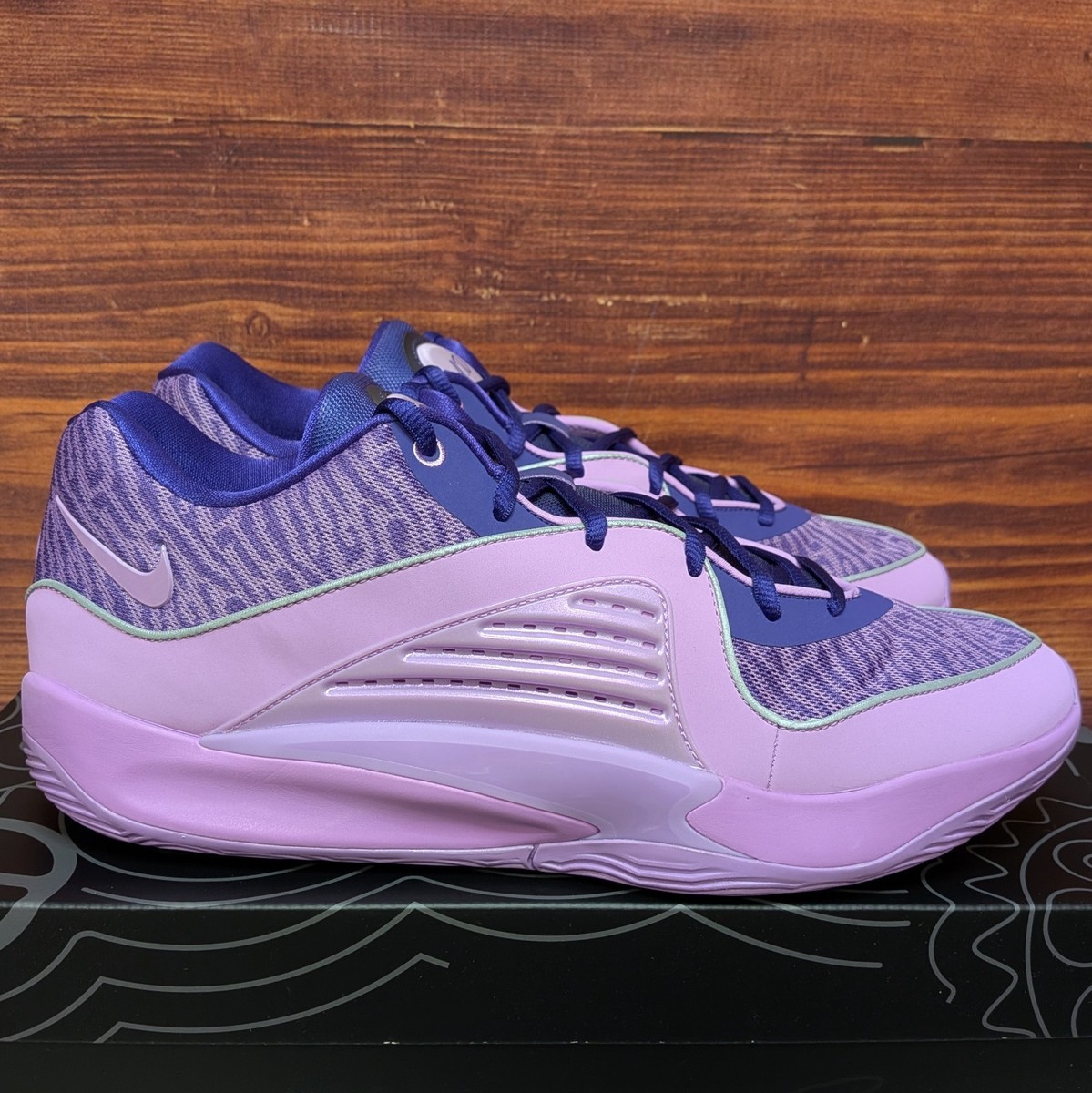 Nike KD 16 B.A.D. Men's 14 Field Purple Fuchsia Basketball Shoes DV2917-500