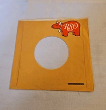 UK 45 RPM 7" RECORD SLEEVES CO. SINGLE SLEEVE SEE PHOTO RSO Records SLV402