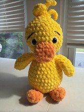 Crochet Duck Amigurumi HAND CRAFTED Homemade Plushie