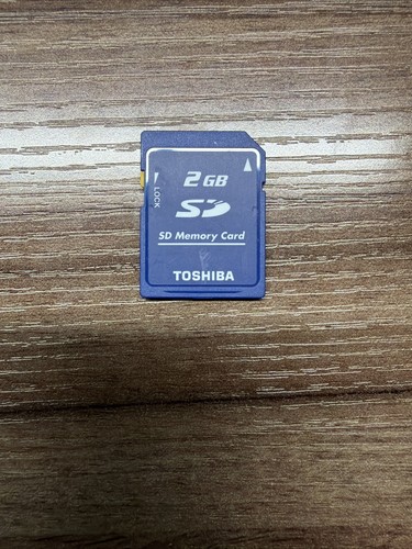 Toshiba 2GB SD Genuine Camera Memory Card