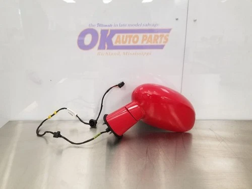 17 2017 DODGE CHALLENGER R/T EXTERIOR SIDE VIEW MIRROR RED LEFT DRIVER