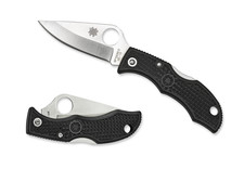 Spyderco Knives Ladybug 3 Lockback Black Fiberglass Reinforced Nylon VG-10 LBKP3