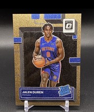 2023 Donruss Optic Jalen Duren Gold #/99 Rated Rookie - (Back Line LOOK @ Pics)