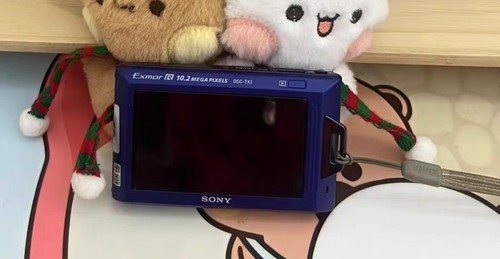 SONY CYBER-SHOT DSC-P200 7,2 MP Digitalkamera - Silber EUR 14,99
