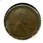 1912-S Lincoln Wheat Cent Penny 1C - Fine (F)