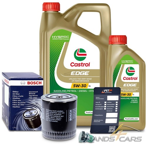 Mannfilter Ölfilter+5L Castrol Edge 5W-30 Ll Für Audi A4 8K B8 - Foto 9