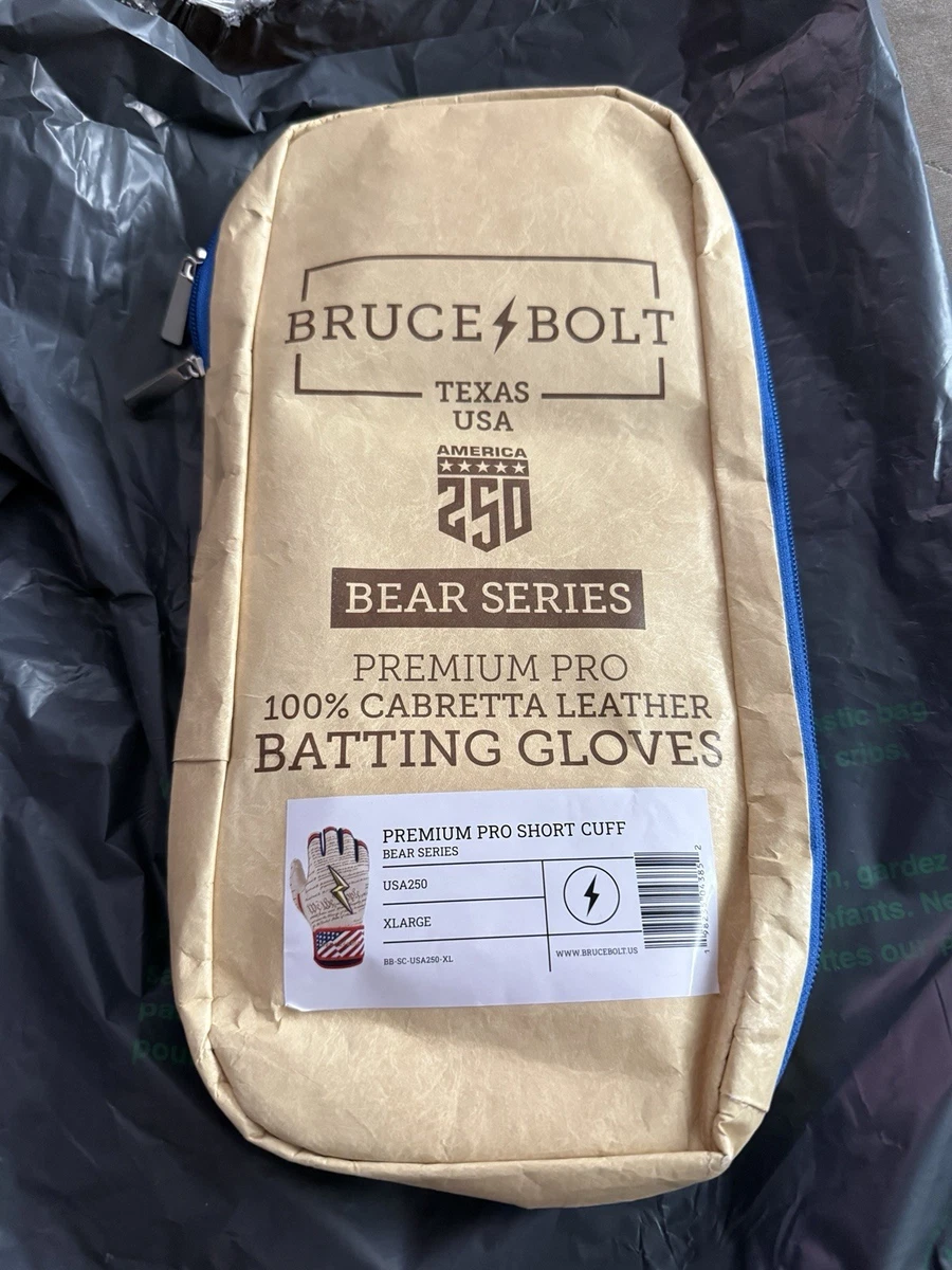 Guantes de Bateo Bruce Bolt Edición Limitada Águila Chirriante Adulto XL NUEVO CON ETIQUETAS 250 EE. UU.