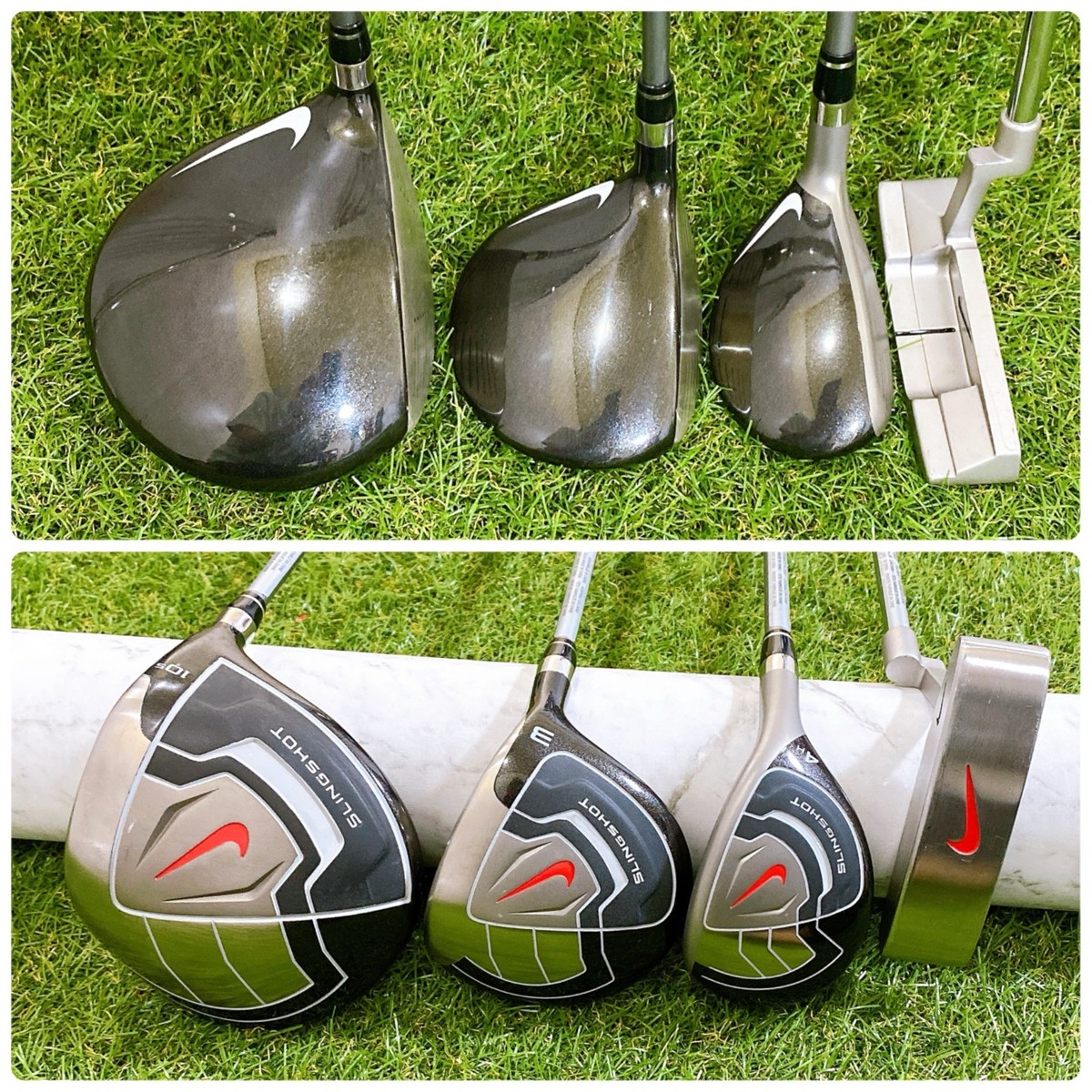 NIKE SLINGSHOT Men's Golf Club Set 11pcs UNIFlex Right