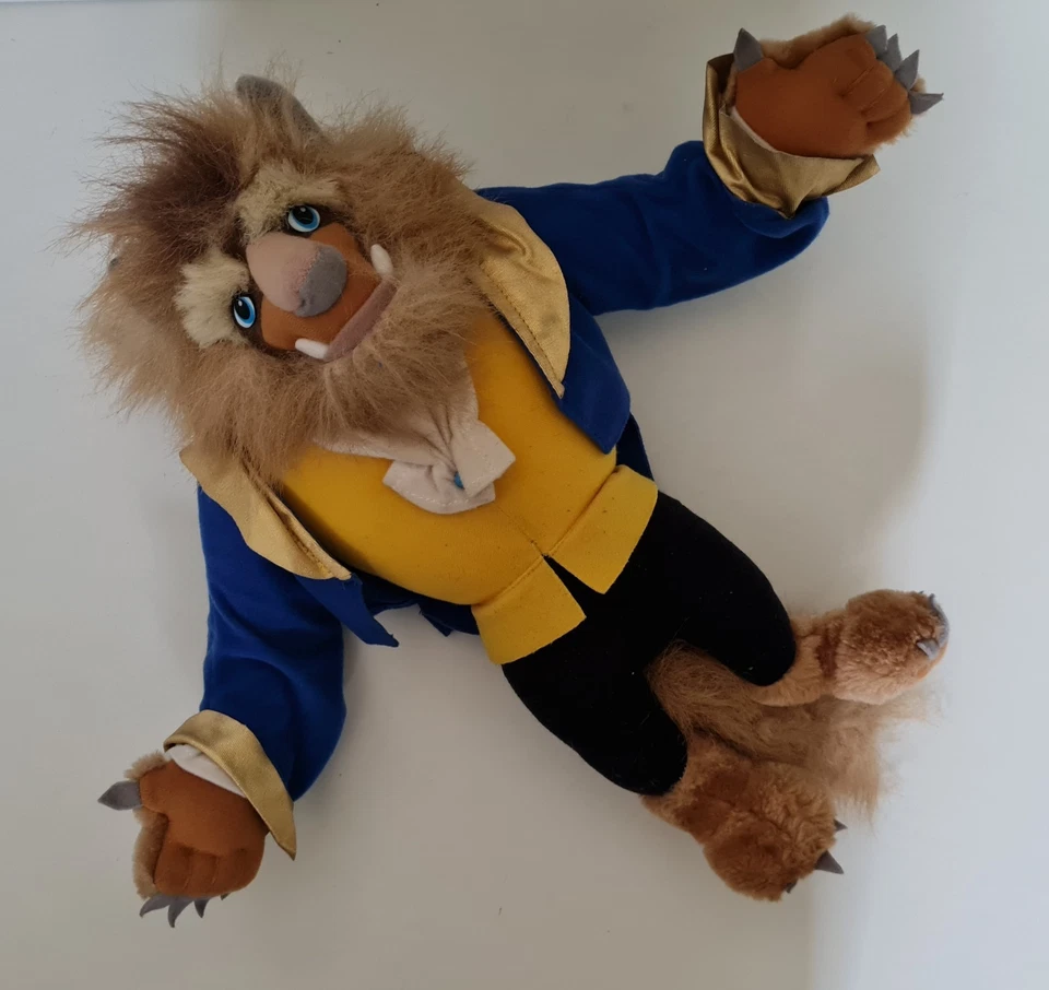 Plüschfigur Vintage Disney Bestie Beast aus "Die Schöne und das Biest" - Bild 2 von 4