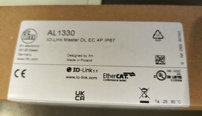 1pc IFM AL1330 IO-LINK MASTER DL EC 4P IP67 NEW IN BOX Free Shipping