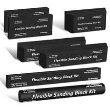 14pcs Auto Body Sanding Block, Flexible Eva Foam Wet or Dry Sanding Block