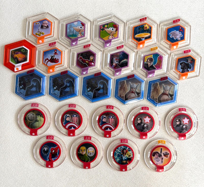 Disney Infinity Disc 1.0 , 2.0 , 3.0