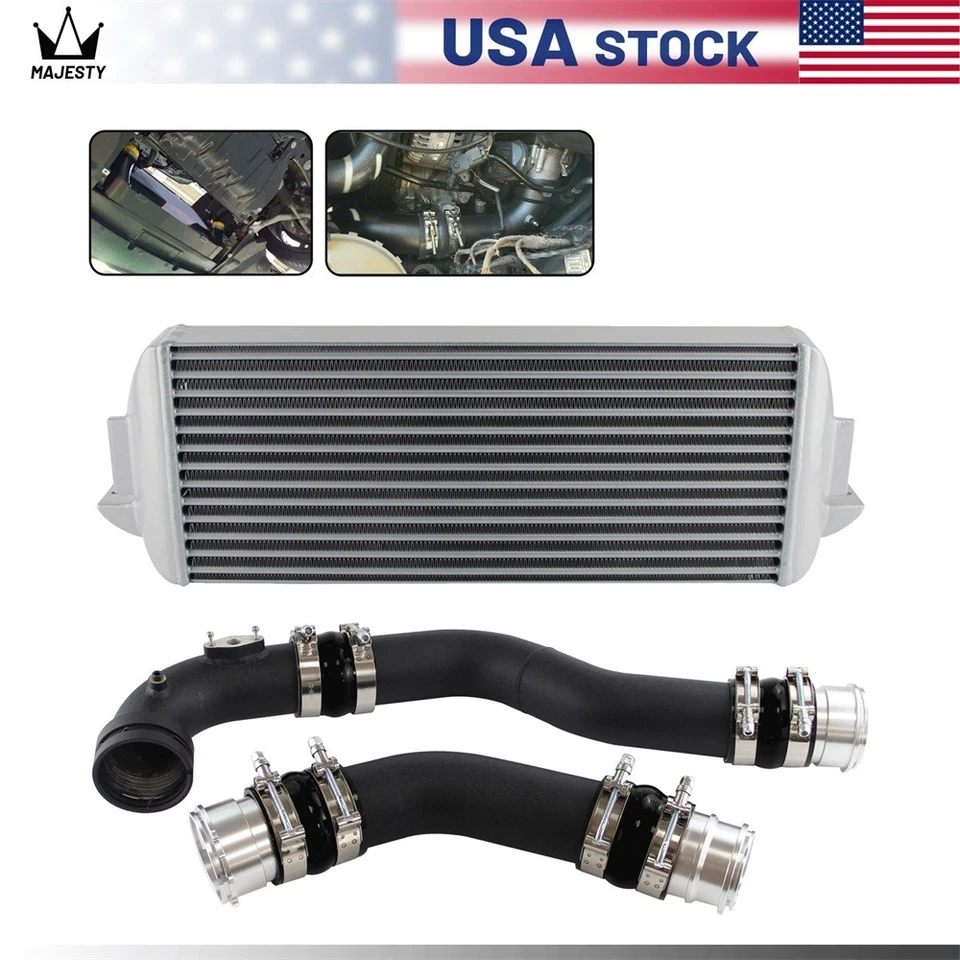 Intercooler+Piping Kit For EVO2 BMW 1/2/3/4 Series 228i 320i 328i 128i 420i 328i - Imagem 4 de 4