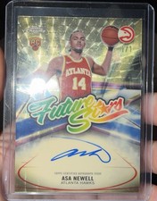 2025-26 Topps Chrome - Future Stars Autographs Asa Newell Superfractor 1/1 (RC)