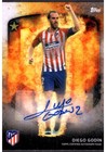 2023-24 Topps Atletico Madrid Team Set Diego Godin Auto