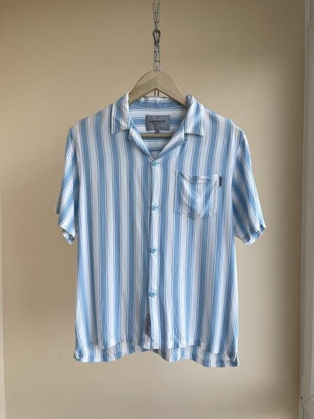 Men Carhartt WIP Shirt White Viscose M