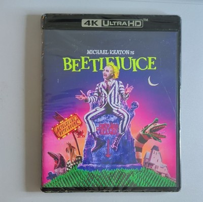Warner Bros. Beetlejuice 4K Ultra HD Blu-ray Michael Keaton Tim Burton