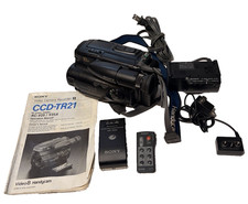 Sony Handycam CCD - TRV21 Video8 Camcorder Playback Record Video Transfer AS IS