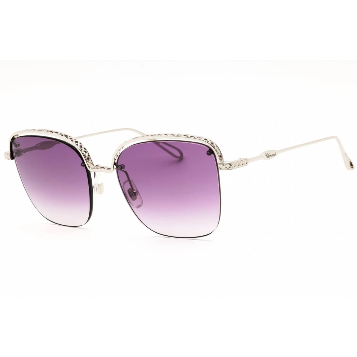 Chopard Silver Designer Sunglasses for Women for sale | eBay