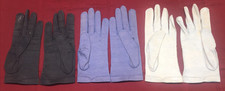 3 Pair Ladies Vintage Crescendoe Brand Fashion Gloves Sz. 6  6.5  7