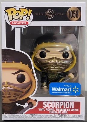 Funko Pop! Vinyl: Mortal Kombat - Scorpion (Metallic) -  (Exclusive) #1058