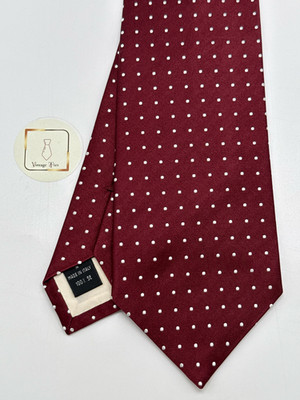 E. Marinella Naples - 100% Luxury Silk Tie - Handmade - Geometric - Pristine