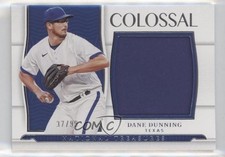 2022 Panini National Treasures Colossal Materials 37/99 Dane Dunning 11pj